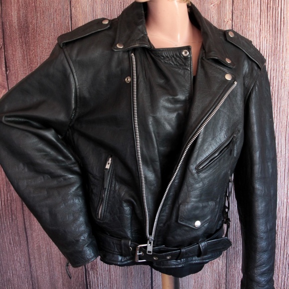 interstate leather motorcycle jacket